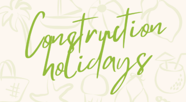 Happy construction holidays!